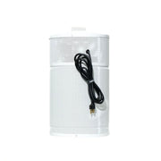 Allerair airmed 1 supreme white air purifier backview with cord