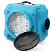 AlorAir CleanShield HEPA 550 air scrubber in blue