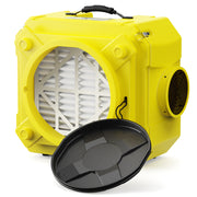 AlorAir CleanShield HEPA 550 air scrubber in yellow