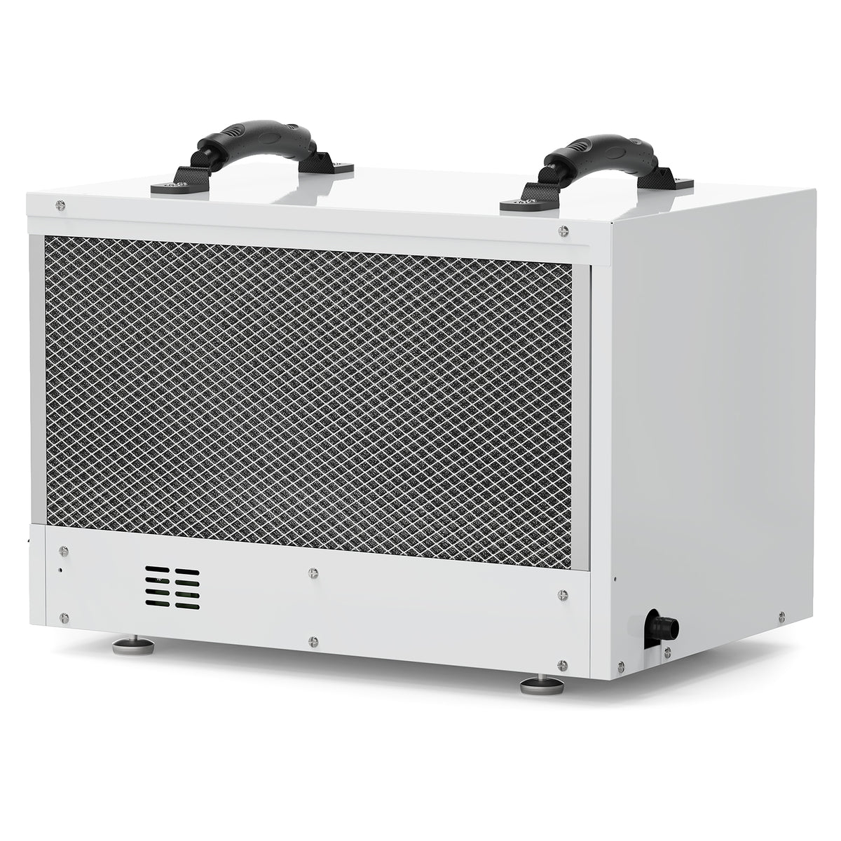 AlorAir Sentinel HD55S rear panel and filter area