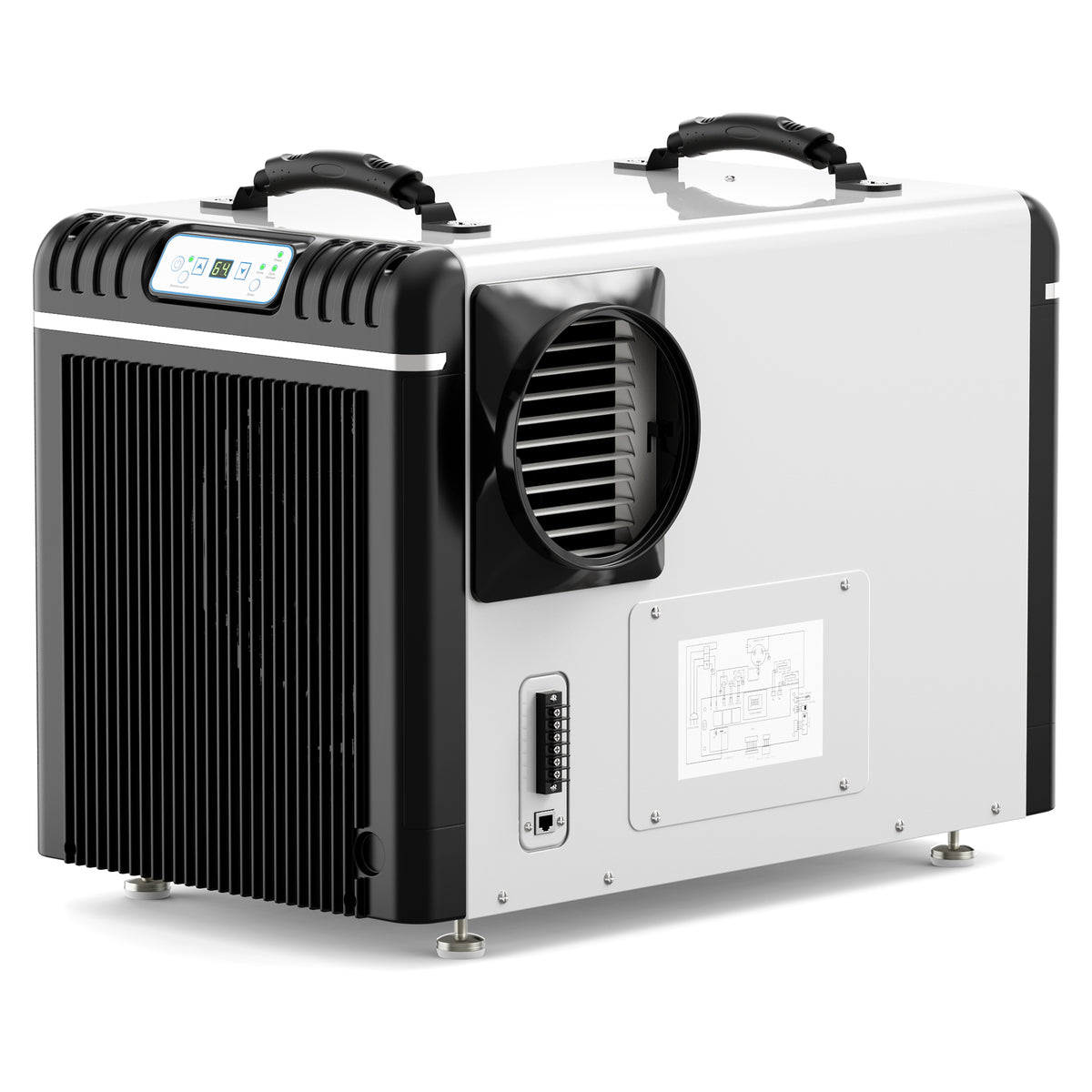 AlorAir Sentinel HDi90 rear view and drain port
