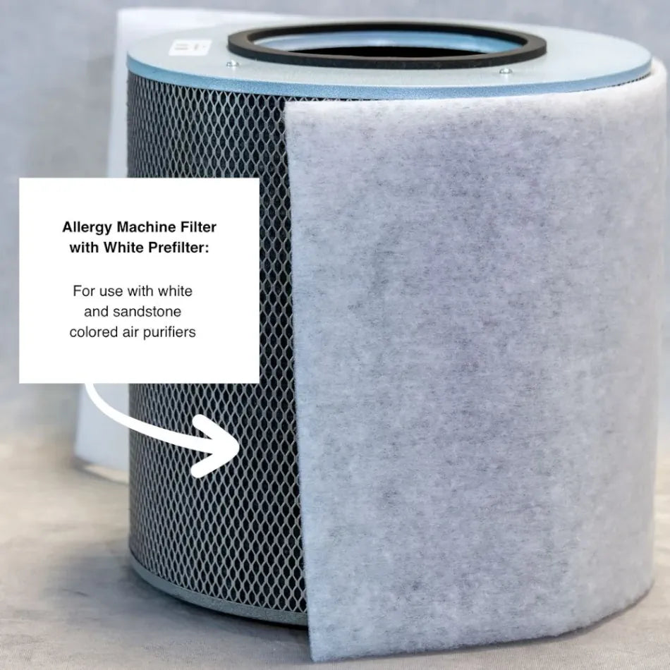 Austin Air Allergy Machine replacement filter — white