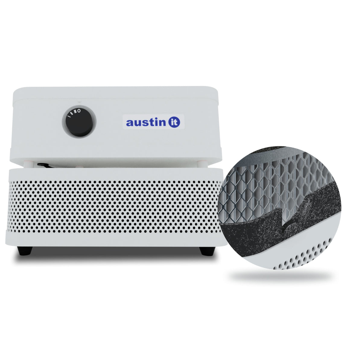 Austin Air it air purifier – HEPA + VOC Carbon Wrap