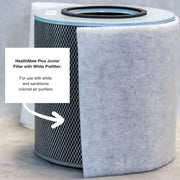 Austin Air HealthMate Plus Jr replacement filter — white