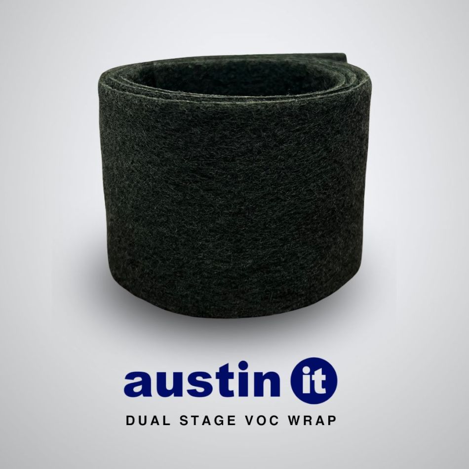 Austin Air it VOC carbon wrap — black