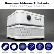 Austin air "it" air purifier airborne pollutants list