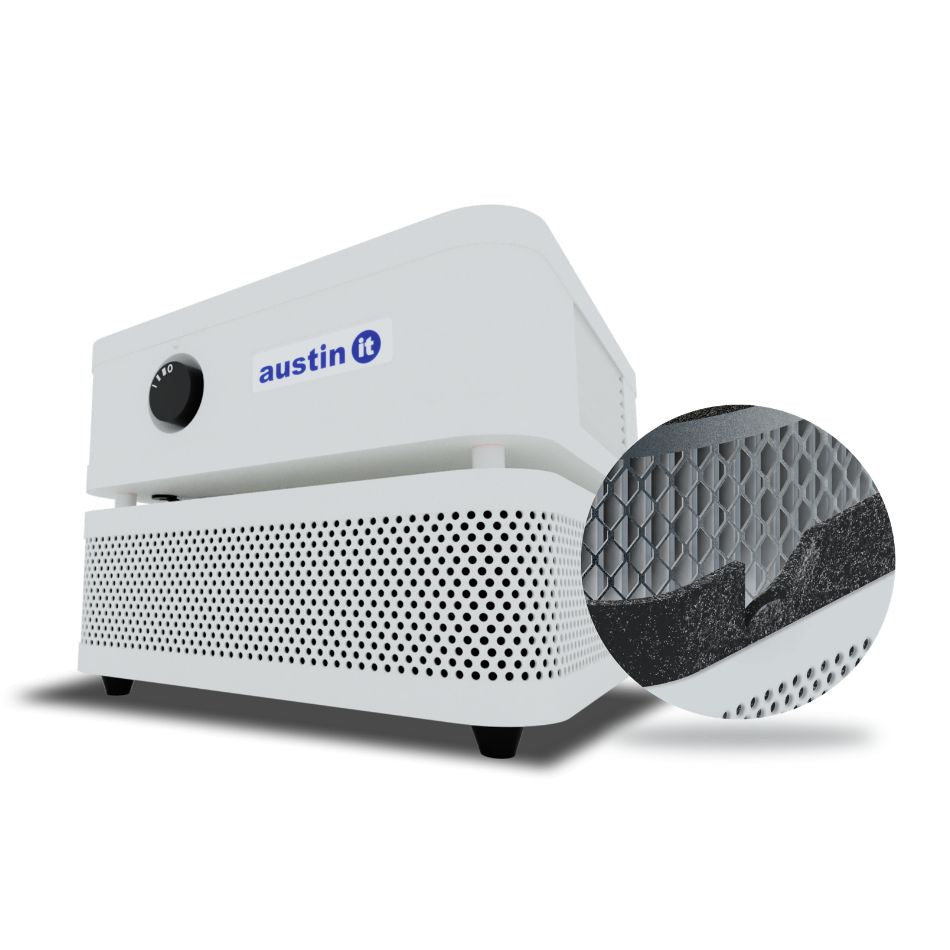 Austin air "it" air purifier with voc carbon wrap